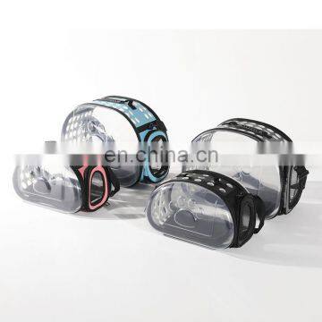 Amazon Hot Sell Transparent PVC Pet Bag Carrier Folding Small Dog Cat Outside Travel Cage