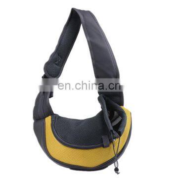 Comfortable Adjustable Pouch Single Shoulder Pet Carrier Bag Tote Pet Sling Bag For Small Dog Cat