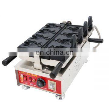 Famous Taiyaki Machine For Filling Ice Cream/fish Shaped Waffle Cone Making Machine For Small Family