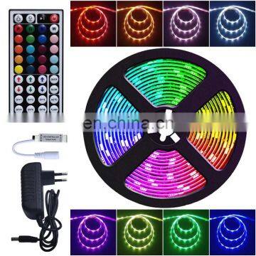 LED Strip 2835 Multi-Color Kit RGB Led Light Tape DC12V Waterproof Flexible LED Light Flexible With Remote Supply for Indoor