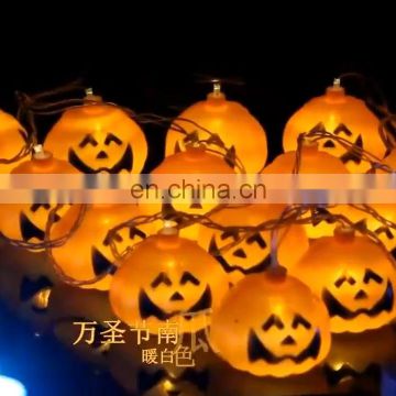 Halloween Christmas party pumpkin lantern Fairy String Light for Indoor Outdoor Wall Decoration Light String