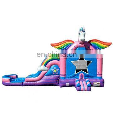 Party Jumpers Inflatable Jumping Castle Bouncer Unicorn Bounce House Water Slide