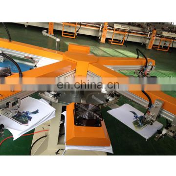 Four Colors Automatic Label Screen Printing Machine