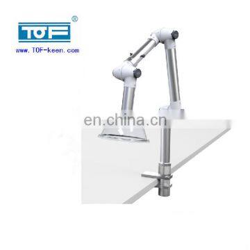 Newest portable fume extractor arm for nail salon use dental fume suction arm