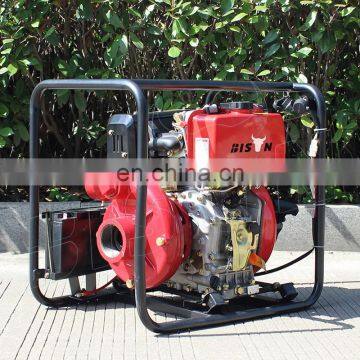 3 Inch 80m High Lift Diesel Power High Pressure Iron Cast Water Pump