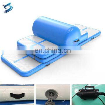 5m 6m 10m 12m 15m Inflatable Gym Mat,Inflatable Block Tumble Air Track Tumbling Mat,Mini Cheap Air Gymnastics Floor