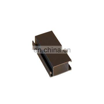 Hot Selling 6063 T5 Colorful Power Coating Extruded  Black Aluminum Profile With Hign Quality