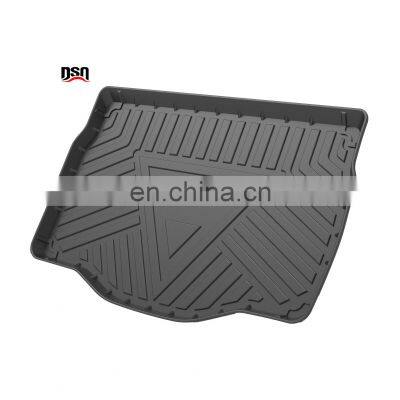 Non Toxic Leather Car Mats 5d Trunk Cargo Mat for Peugeot 208