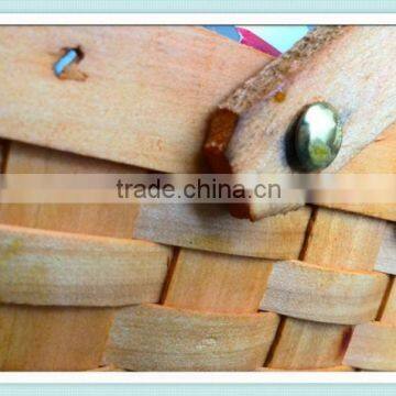 Small Wooden Promotion Basket photo-2