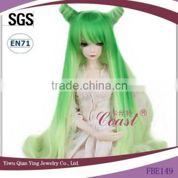 special design green ombre fiber wigs for bjd                        
                                                Quality Choice