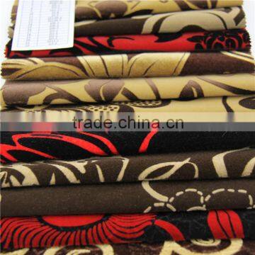 different kinds of flock fabrics/china supplier factory flocking fabrics