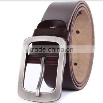 New design man's leather belt