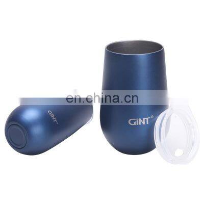 GINT 12oz Cheap High Quality Double Wall Thermal Tumbler Bottle with Lid