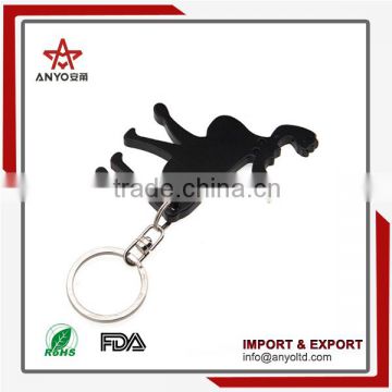 Factory direct sales made in china bulk bottle opener keyring