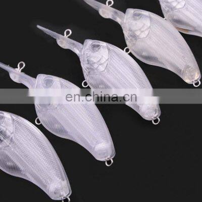Amazon 9cm 10g High Quality Fishing Lure Blanks Unpainted Diving Crank photo-3