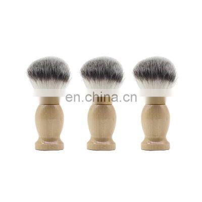 Super Soft Wood Shaving Brush Personalized Nylon Hair Brush Nylon Bristle Brushes photo-5