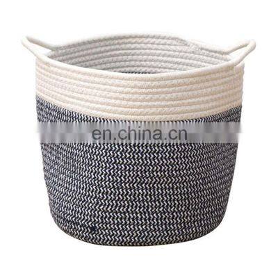 Large Royal Blue Foldable Cotton Storage Baskets Children Play Mat Toys Storage photo-2