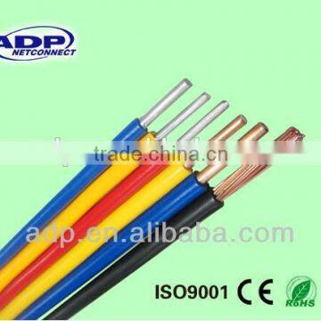 ADP Factory Rigid Cable, Electric Cable BV BVV BVR BVVR Copper Conductor PVC Insulation Insulated Wire