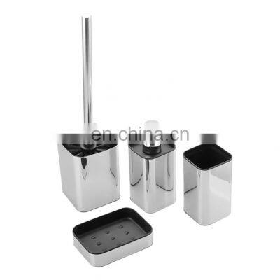 Square Household Plastic Bathroom Set Different Colors Bathroom Accessories Sets  Cost Effective Plastic Bathroom Accessory Set