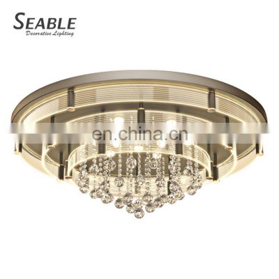 Magnificent Decoration Indoor Acrylic Living Room Bedroom Modern 24 36 108 128 W LED Ceiling Lamp