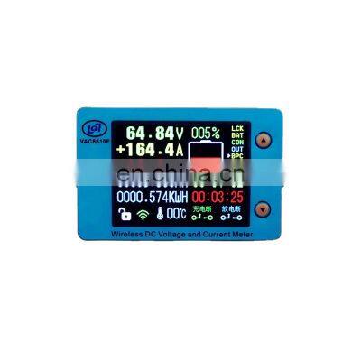 VAC8610F 500V 300A Ammeter Temperature Capacity Coulometer Wireless DC Voltmeter with 2.4\