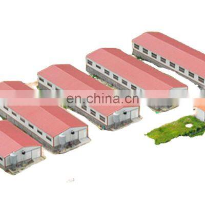 PIR Made Prefab Metal Structure Poultry Farms With High Quality