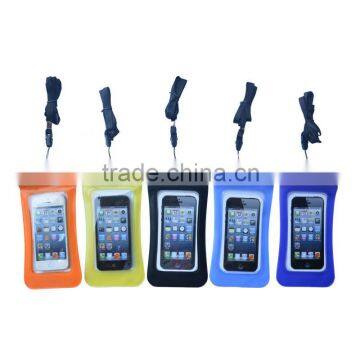 Colorful waterproof bag for phone /Diving bag for phone