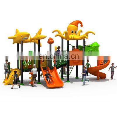 Outdoor water playground plastic slide OL-HY003