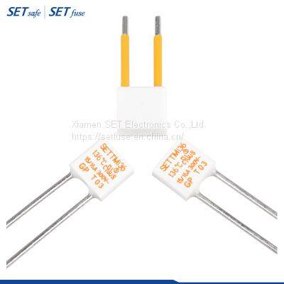Atco TM Series (Radial Shape) 15A 16A 300V Thermal Fuse Cutoff Link Motor Protector Manufacturers with UL cUL TUV