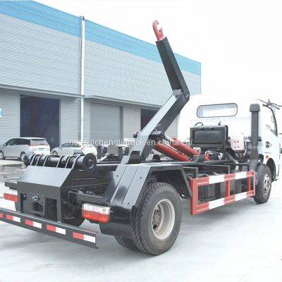 Dongfeng Duolika 4x2 4x4 Hydraulic Arm Roll off Garbage Truck for Sale photo-3