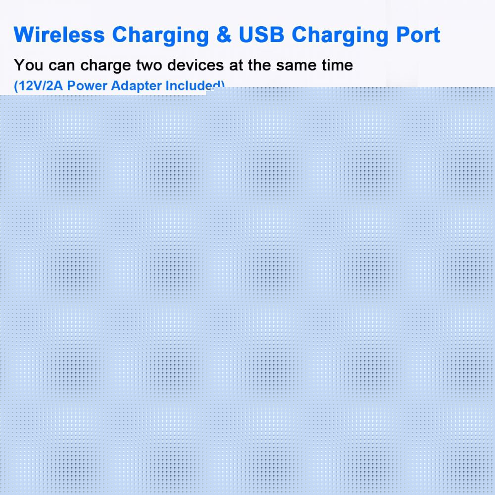 LED Desk Lamp With Wireless Charger, USB Charging Port, 12W Eye-Caring Desk Lamps for Home Office, Desk Light With 5 Lighting Modes & 7 Brightness Levels,Touch Table Lamp With 30/60 Mins Timer(Black) photo-2