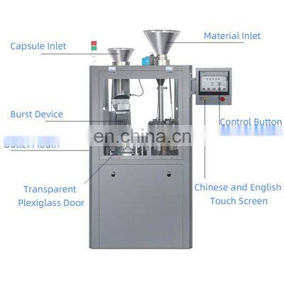China Manufacturer NJP 1200 Automatic Capsule Filling Machine photo-4