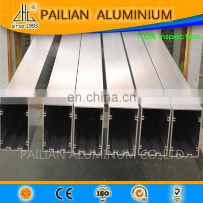 Custom 6061 6063 Aluminium Curtain Wall Profile , Extruded Aluminum Profiles , Architectural Aluminium Profile photo-3