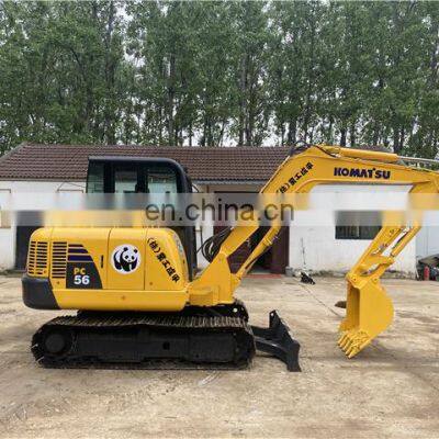 Мини-экскаватор Komatsu pc56, Б/у экскаваторы Komatsu pc50, pc55, pc56, Экскаватор Komatsu с отвальником