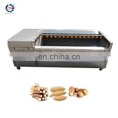 potato brush washing peeling machine Potato Cleaning Machine carrot washing machine