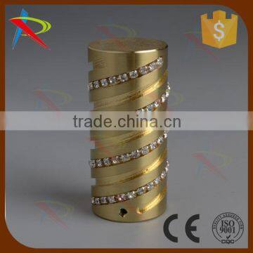 Europe Curtain Finials Design With Diamond Decoration Fancy Style photo-3