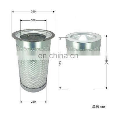 Custom processing  screw air compressor consumable oil separator 4900051321