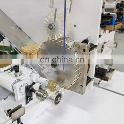 Dession Automatic Film Paper Bag Package Machine Wood Toothpick Paper Packing Machine photo-2