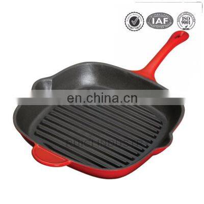 8 Inch Hebei Enamel Pre-seasoned Cast Iron Skillet photo-5