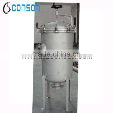 304 and 316L stainless steel chemical filter housing