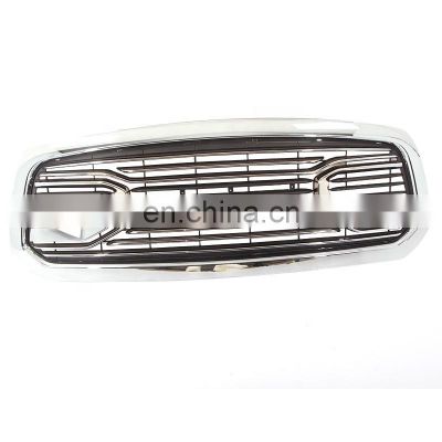 auto parts custom big horn replacement shell chrome automotive parts car grills fit for dodge ram 1500 2014 2018