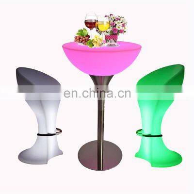 square stand up bar tables wireless illuminated glowing led portable led light bar cocktail tables and chairs