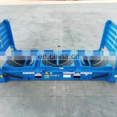 Used 40 Flat Rack Container Trailer Factory Direct With Strong Quality Made in China photo-5