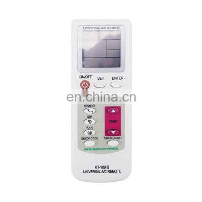 Hot Selling High Quality Air Conditioner Remote Control For Universal AC Remote Control KT-109II