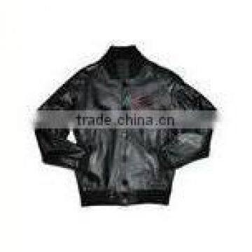 Stylish Real Leather Jacket For Men / Motorbike Leather Jacket