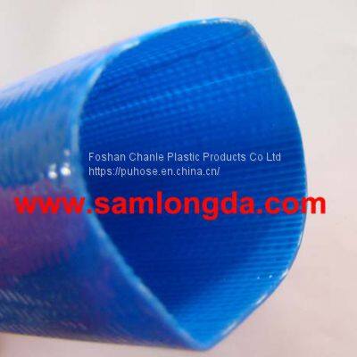 UV Stabilized PVC Agricultural Irrigation Water Discharge Sunny Layflat Hose photo-5
