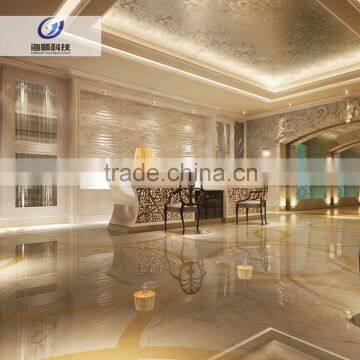 Luxury hotel interior carved stone wall art 3d wallpaper
