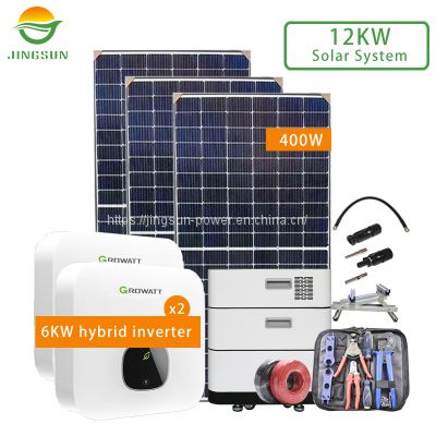 12KW Solar System 400W solar panels