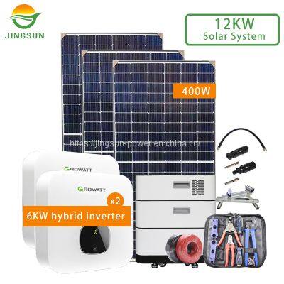 12KW Solar System 400W Solar Panels