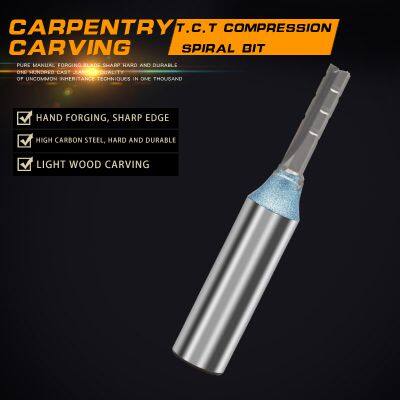 TIDEWAY LC0118 T.C.T MORTISING BIT Z3 Woodworking Milling Cutter Density Board CNC Knife Engraving Cutter Router Bit photo-5